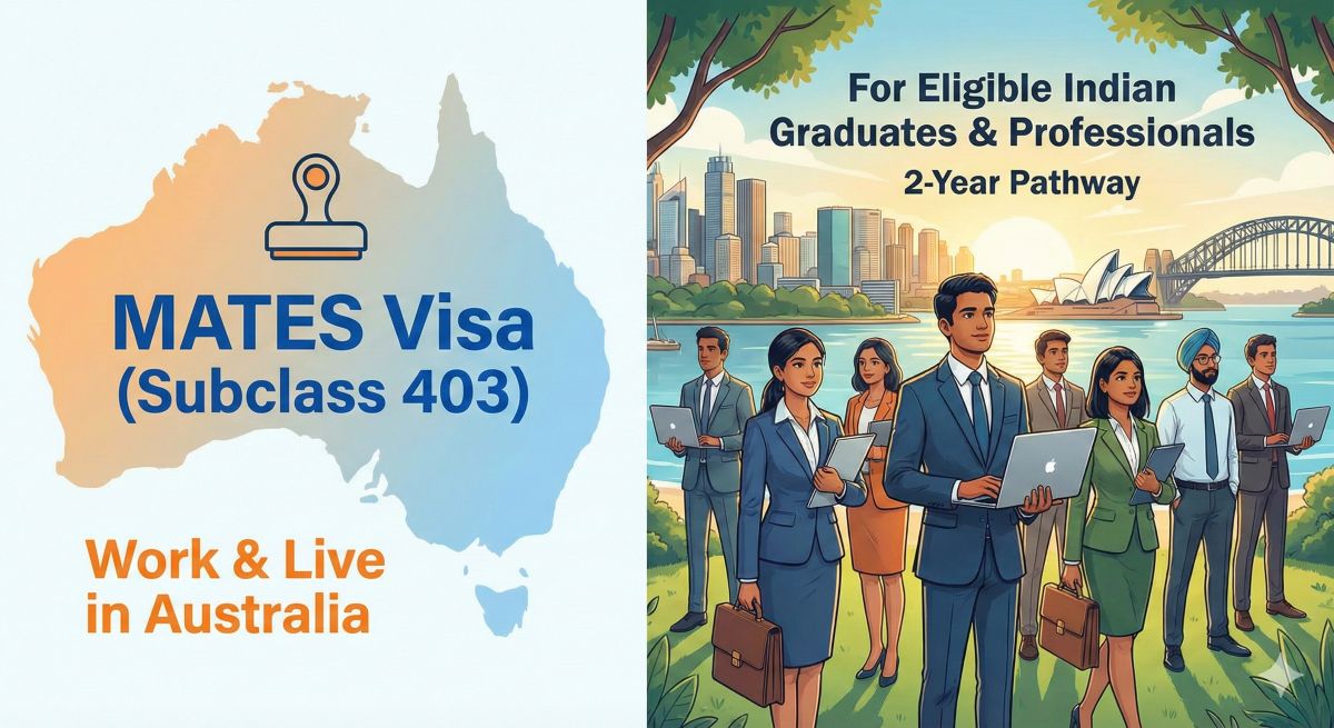 Mates visa for Indian Graduates and professional to work and live in Australia
