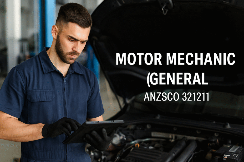 Motor Mechanic (General) Anzsco 321211