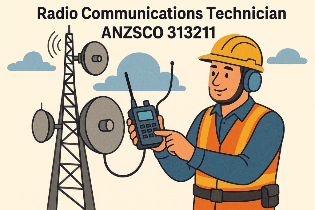 Radio communications technician Anzsco 313211