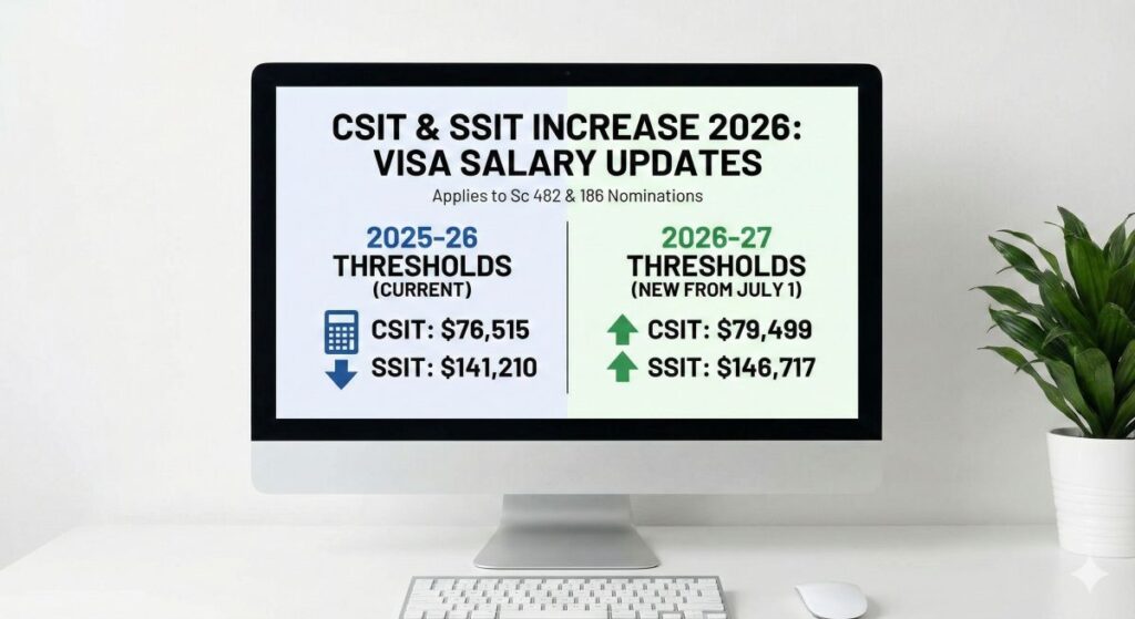 CSIT and SSIT increase 2026 from 1st july 2026