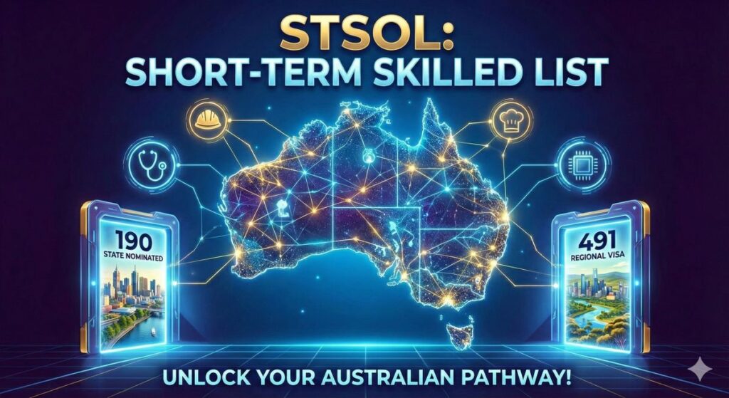 Short Term Skilled Occupation list (STSOL) Australia
