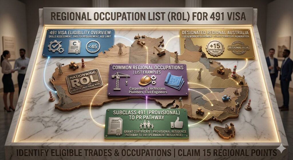 Regional Occupation List (ROL) 491