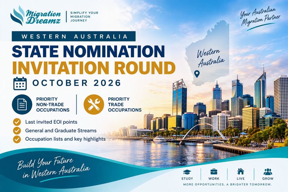 WA Invitation round Oct 2026